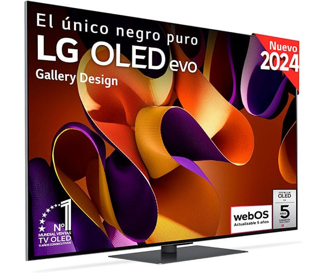 televisor-samsung-oled-55g46ls LG OLED55G45LW, 55", OLED EVO 4K, Serie G4, Smart TV 144 Hz