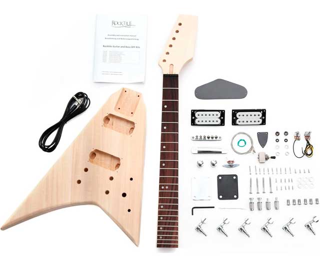 kit-dyi-guitarra-electrica Rocktile Kit de Montaje para Guitarra Eléctrica